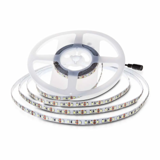 LED szalag belső használatra 7,5W/m, 750lm/m, 120LED/m, SMD 2835, 24V, IP20 Hideg fehér