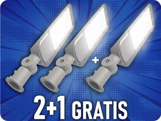 LED utcai lámpa állítható adapterrel 30W, 3000lm (100lm/W), 100°, SAMSUNG CHIP, 2+1 gratis! Hideg fehér