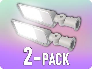 LED utcai lámpa állítható adapterrel 30W, 3000lm (100lm/W), 100°, SAMSUNG CHIP/2-PACK! Hideg fehér
