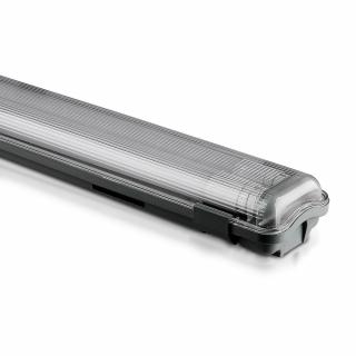 LED vízálló lámpa 2x18W cső (3700lm), 120 cm, IP65 Természetes fehér