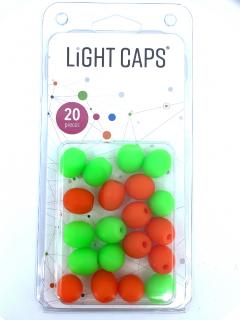 LIGHT CAPS® narancs+zöld keverék, 20 db egy csomagban