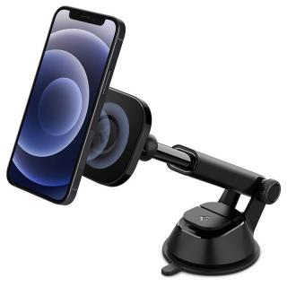 Mobiltelefon-tartó MagSafe tapadókoronggal, fekete színben [ITS35]