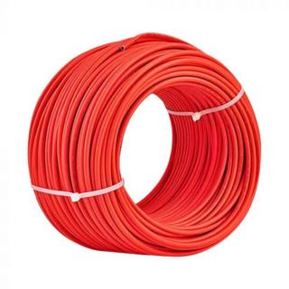 Napelem kábel, keresztmetszet 4 mm2, piros csomagolás 100 m [11418]