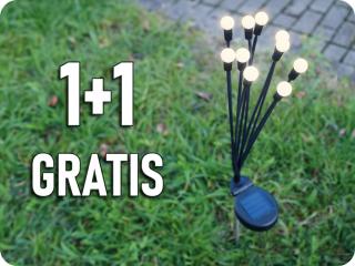 Napelemes lámpa SUNARI LED FLS-89 szoláris szentjánosbogarak, 10x3000K, 1+1 gratis! [RTV100493]