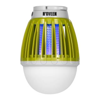 NOVEEN LED kempinglámpa rovarfogó funkcióval 1800mAh, 5W, 40m2-ig, IPX4 [IKN824]