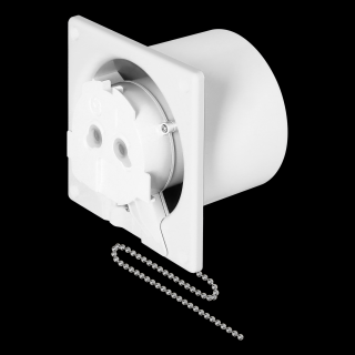 ORNO Fürdőszobai ventilátor flexo zsinórral és láncos kapcsolóval falra/mennyezetre, 8W [OR-WL-3201/100/PS]