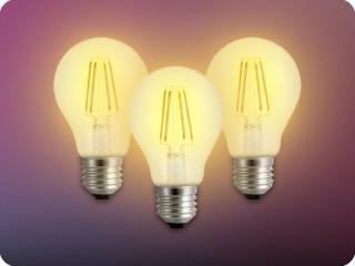 RETRO LED IZZÓ 7W, A60, 770LM, 2700K, 3 DB CSOMAG [WOJ+14599_3PACK]