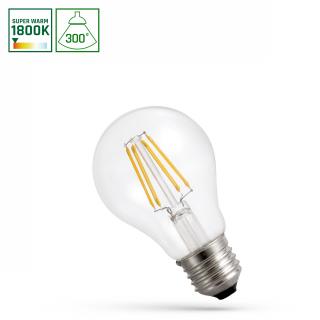 Retro LED izzó E27, 4W, 340lm, ultrameleg 1800K [WOJ+14654]