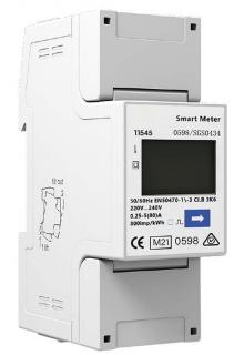 Smart Meter 200/230V 5(80)A RS485 2P MID