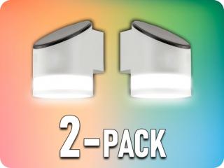 Solar LED fali lámpa /2-PACK!