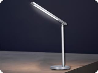 Solight LED asztali lámpa, 7W, 400lm, dimmelhető, változtatható színárnyalat, ezüst színű [WO53-S]