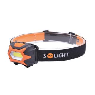 Solight LED-es fejlámpa, 3W COB, 3xAAA (WH25)) [WH25]