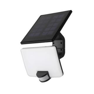 Solight LED napelemes lámpa érzékelővel, 11W, 1200lm, Li-on, fekete [WO785]