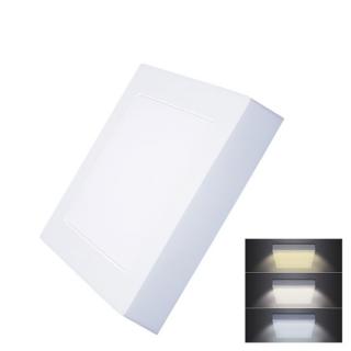 Solight süllyesztett LED panel 12W, 900lm, négyzet, 17x17cm, CCT [WD171]