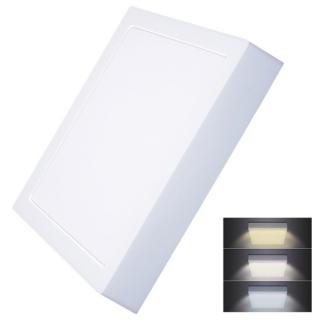 Solight süllyesztett LED panel 24W, 1800lm, négyzet, 30x30cm, CCT [WD175]