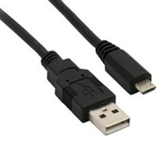 Solight USB kábel, USB 2.0 A csatlakozó - USB B micro csatlakozó, 50cm