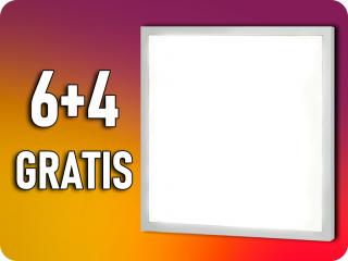 Spectrum LED panel 60x60cm ALGINE 40W, 3400lm, 120°, 6+4 gratis! Meleg fehér [SLI035057WW_PW]