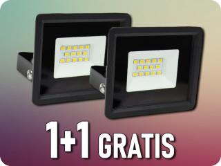 SPECTRUM LED REFLEKTOROK 10W, 950LM, IP65, 1+1 gratis! Hideg fehér [SLI029048CW_PW]