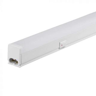 T5 LED lámpa 16W, 1600lm, 120 cm, kapcsolóval Természetes fehér