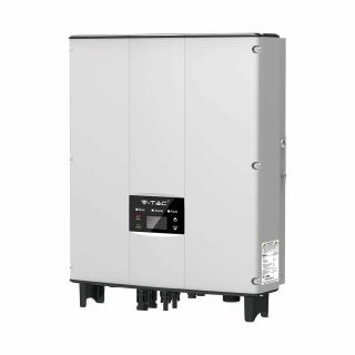 V-TAC szolár inverter 5kW ON GRID LCD kijelzővel EGYFÁZIUS 10 év garancia IP65 [11380]