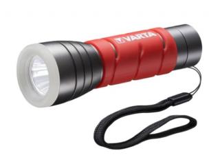 Varta LED kültéri sportzseblámpa, 3xAAA, 5W, két üzemmód, piros [VAR17627]