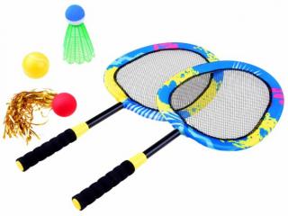 Badminton Tollasütő 3 Féle Labdával
