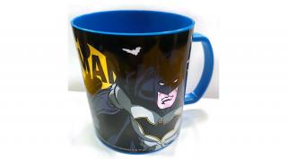 Batman-es Kék Műanyag Bögre