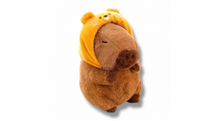 Capybara 25 cm-es plüss sapkával