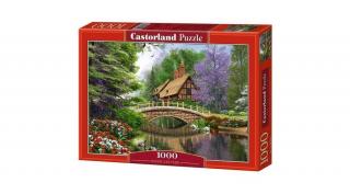 Castorland 1000 db-os Puzzle - Kunyhó a Folyónál