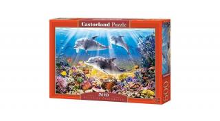 Castorland 500 db-os Puzzle - Delfinek