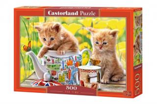Castorland 500 db-os Puzzle - Teaidő
