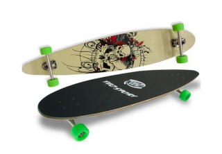 Fa Longboard Koponya Mintával 115 cm-es