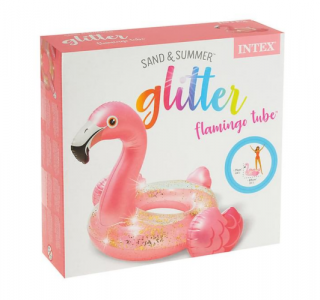 Intex Csillámos Flamingós Úszógumi