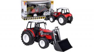 Piros Traktor Mozgatható Karral
