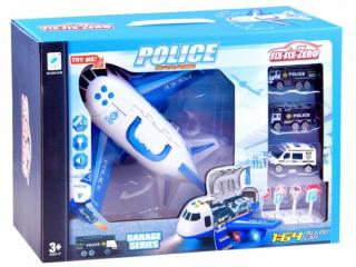 Rendőr Játékrepülő Kiegészítőkkel és Autókkal