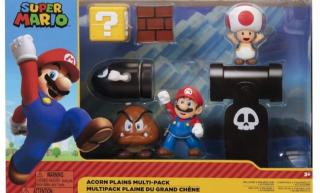 Super Mario Figura Szett 5 db-os