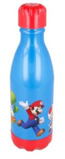 Super Marios Kék Műanyag Kulacs