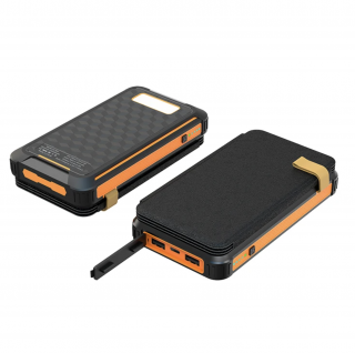 BOT Napelemes bank SP6 5 panel 25000mAh Barva: Narancssárga