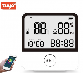 BOT Tuya Smart WiFi hőmérséklet és páratartalom érzékelő