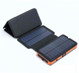 PB Szoláris Power Bank - 5 panel Barva: Kék