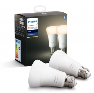 Philips Hue 2x LED izzó készlet Fehér E27