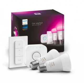 Philips Hue Hídkészlet + 2x WACA LED izzó + vezérlő