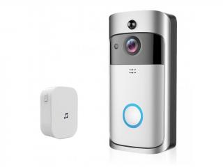 SOLO Intelligens ajtócsengő A1 WiFi 720p kamerával ezüst