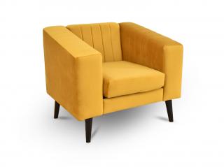 ASPREY fotel - sárga