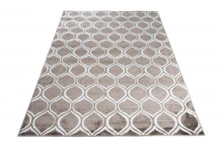 Bézs - fehér modern WILD szőnyeg Méret: 160x230 cm