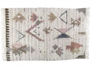 Bézs pamut ARIZONA shaggy szőnyeg Méret: 170x240 cm