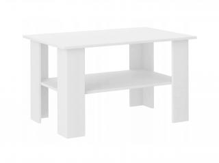 CALI dohányzóasztal - fehér Méret: 80x60