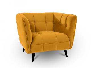 CASTELLO fotel - sárga
