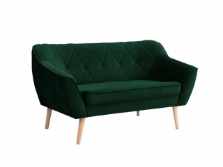DEANA II kárpitozott kanapé - zöld