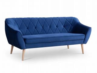DEANA III kárpitozott kanapé - kék